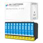 Cartucce Epson 603XL-C C13T03A24010 Ciano Compatibile KIT 10 Cartucce Epson 603XL-C C13T03A24010 Ciano Compatibile KIT 10